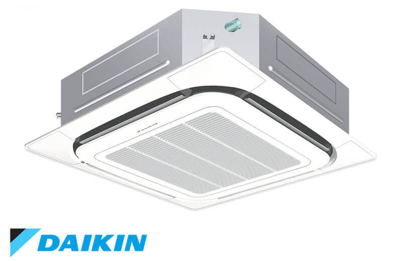 Điều Hòa Âm Trần Cassette Daikin 1 Chiều 28.000BTU (FCRN71FXV1V/RR71CBXY1V) Điều Khiển Không Dây (BC50F2XWV)