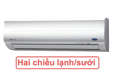 Điều hòa Carrier 2 chiều 18.000BTU 42HES018